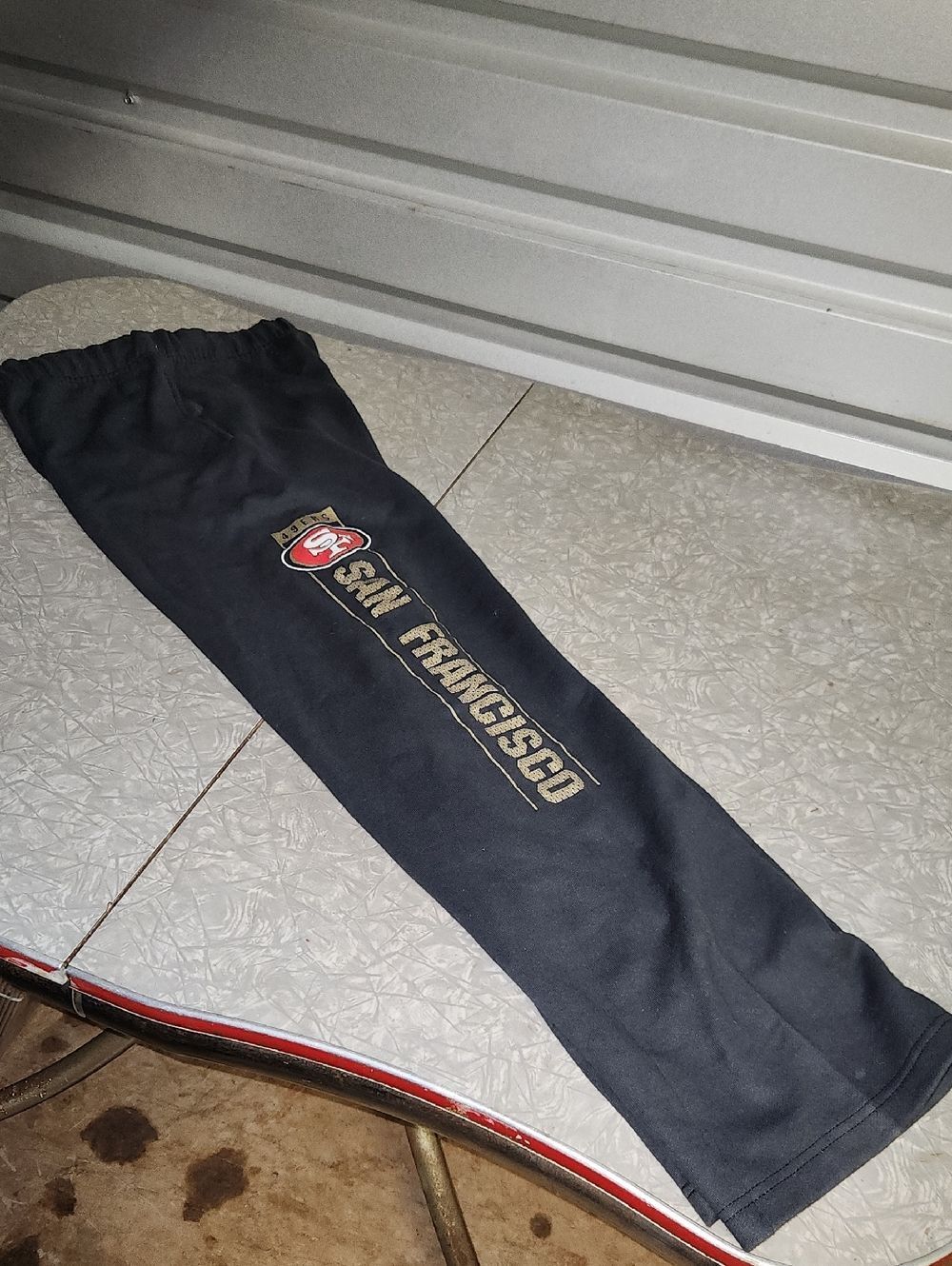 San Francisco 49ers Black Sweatpants M